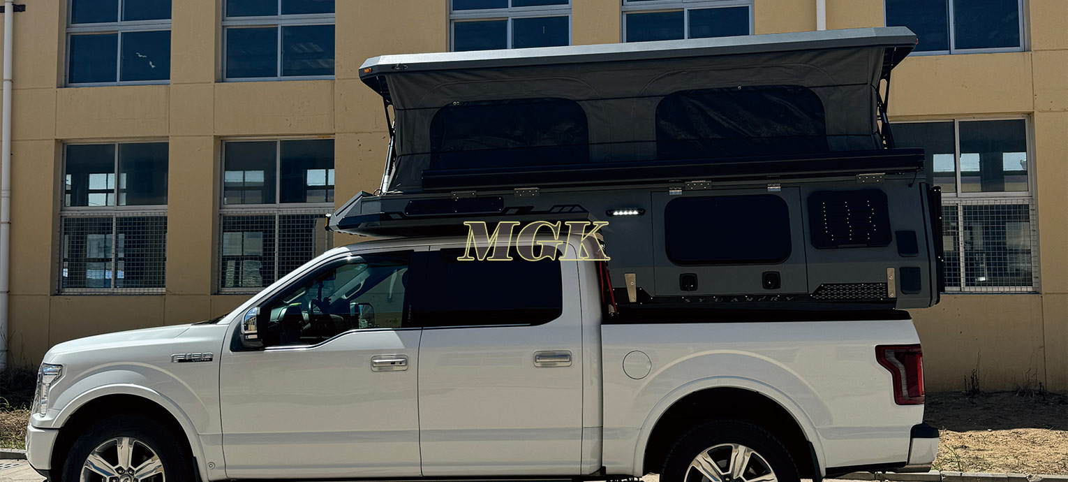 Camping-car tout-terrain en aluminium pour Ford Ranger/Toyota Hilux