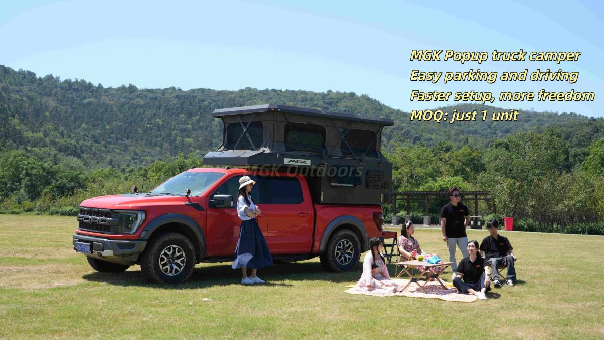 Un camping-car sur pick-up est-il meilleur qu'une caravane ?