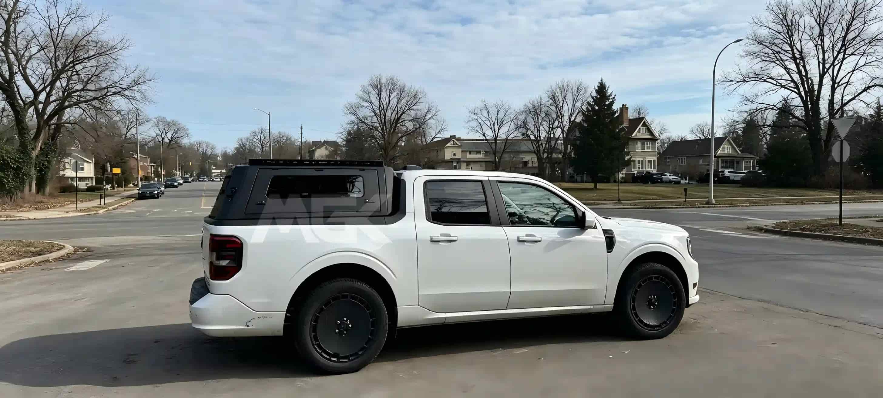 Aluminum Pickup Truck Canopy with 4-Side Acrylic Windows