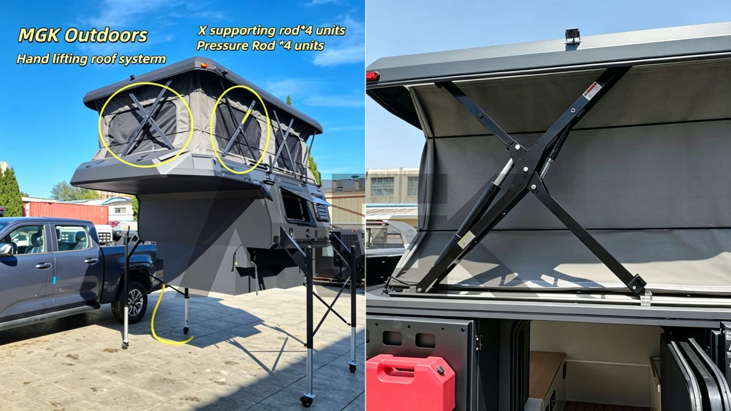 Pop-up tent system